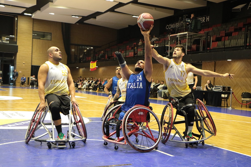 basket in carrozzina