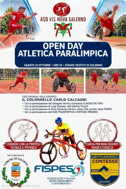 OPEN DAY DI ATLETICA PARALIMPICA