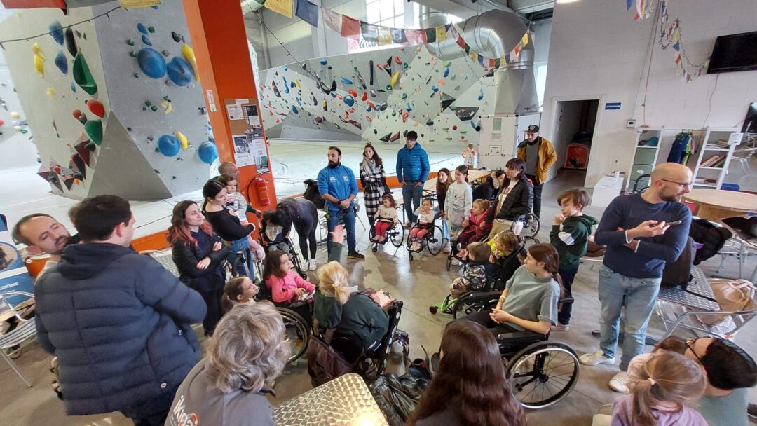 NUOVE TAPPE DEL PROGETTO “OLTRE IL MURO”: L’ARRAMPICATA ADATTIVA COME SPORT EDUCATIVO E TERAPEUTICO